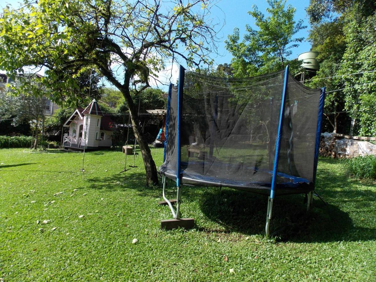 Villa Sobrado Estilo Alemao Canela Exterior foto
