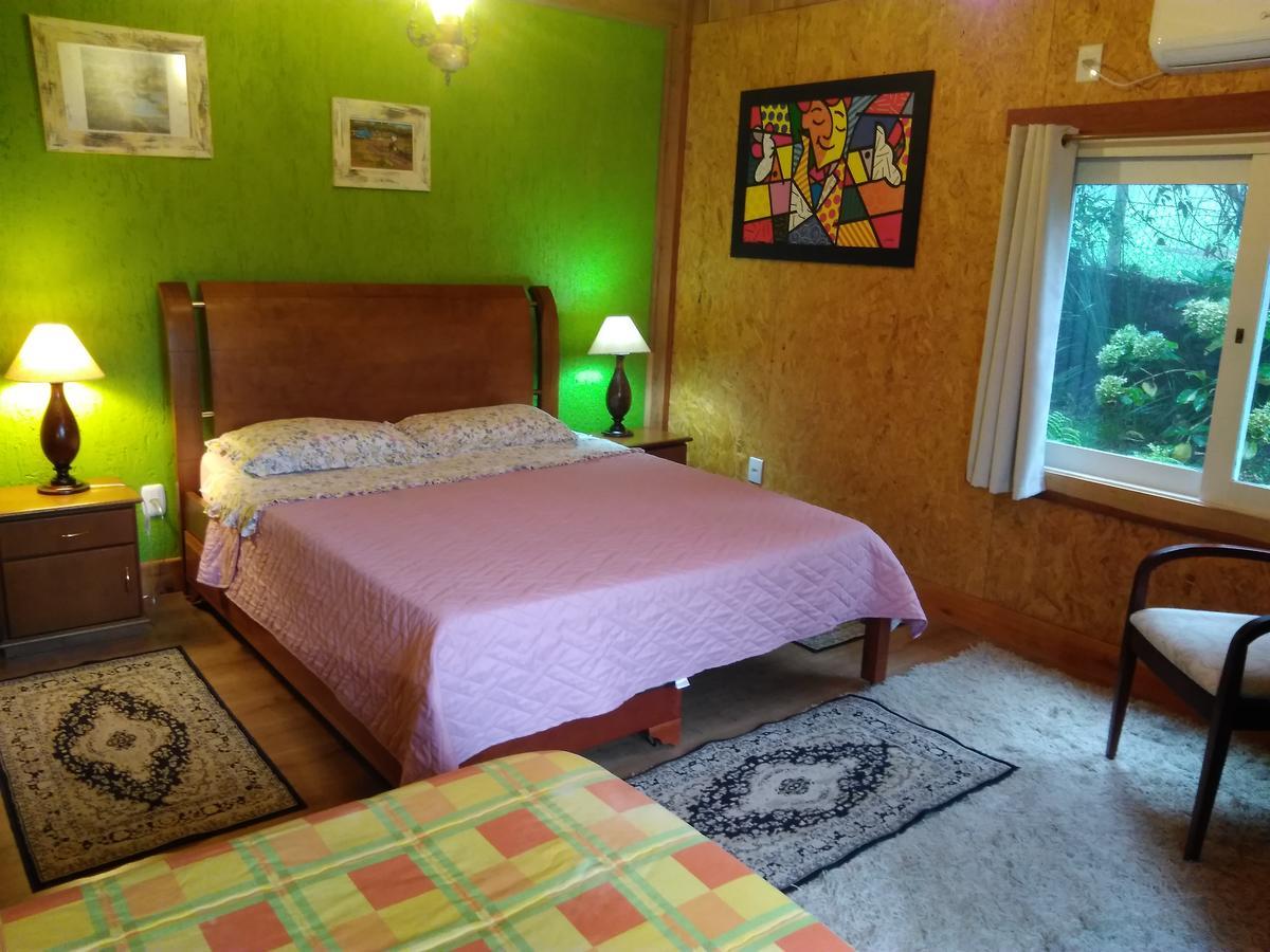 Villa Sobrado Estilo Alemao Canela Exterior foto