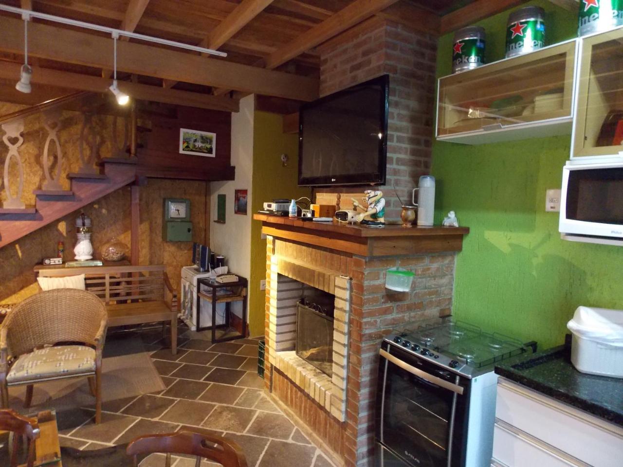 Villa Sobrado Estilo Alemao Canela Exterior foto